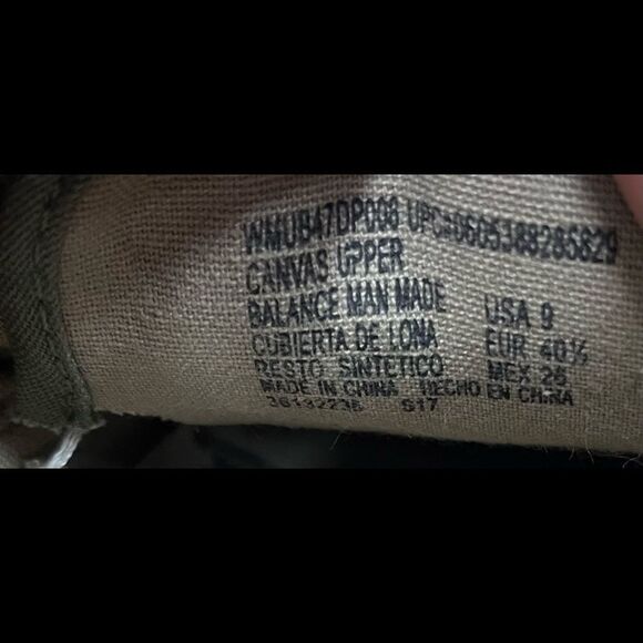 🔥4/$25 TIME AND TRU Camo Canvas Flats Size 9 - Picture 5 of 6